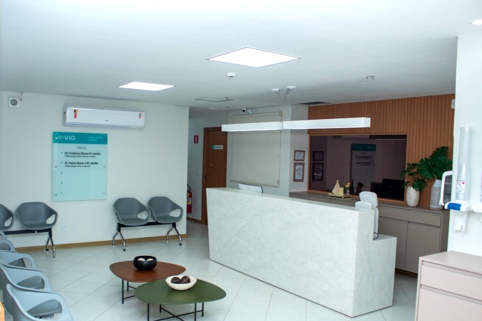 Recepção da VIO Vítreo Instituto de Olhos