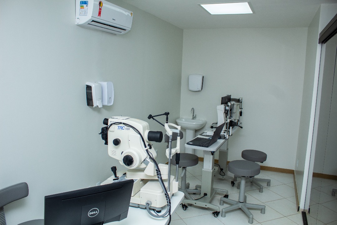 Sala de retinografia